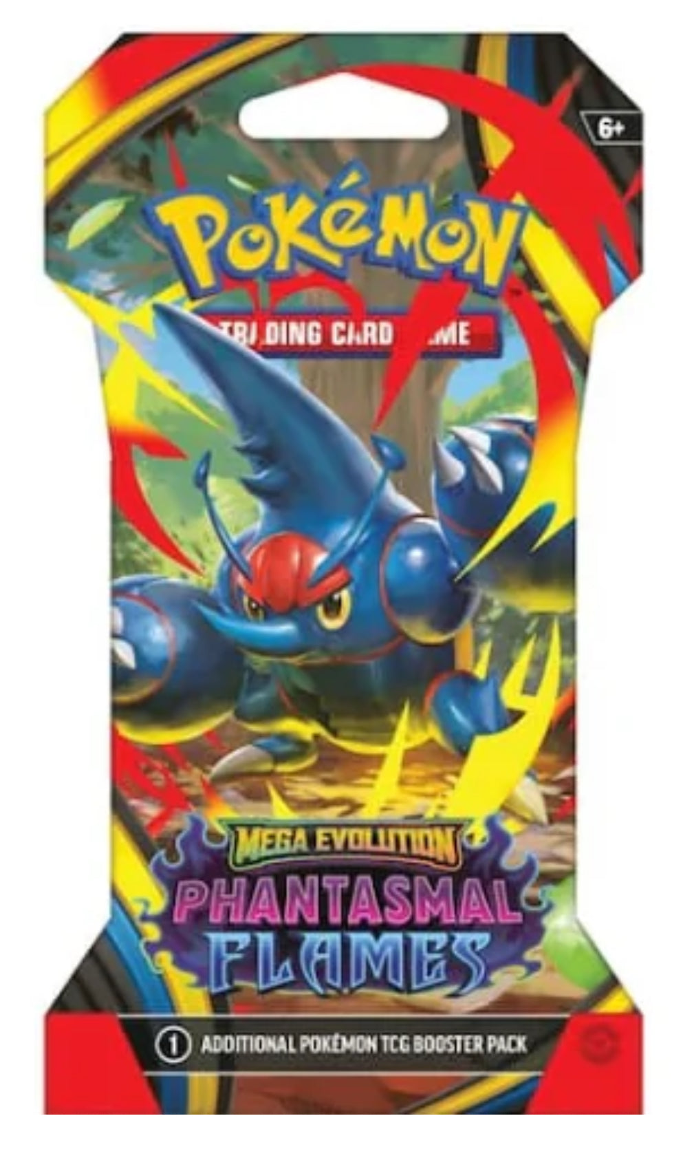 4 PACK Sleeved Phantasmal Flame Booster Pack