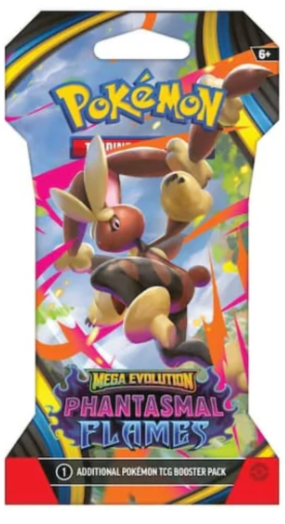 4 PACK Sleeved Phantasmal Flame Booster Pack