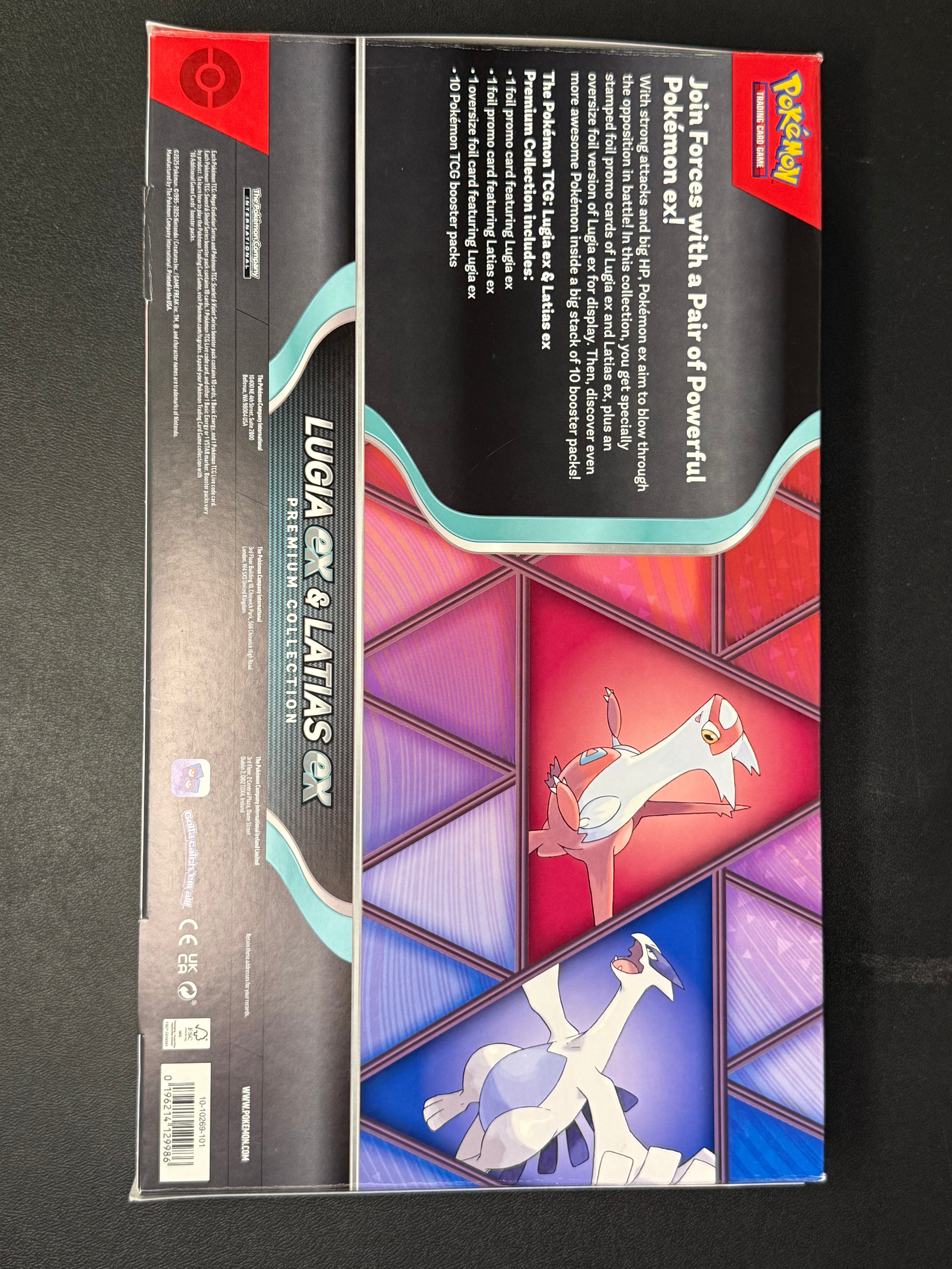 Lugia ex & Latias ex Premium Collection